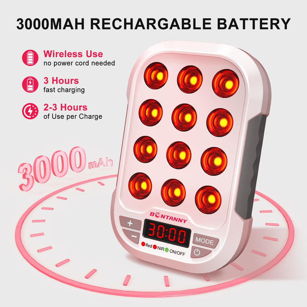 BONTANNY BO-60's 3000mAh battery supports cord-free sessions.