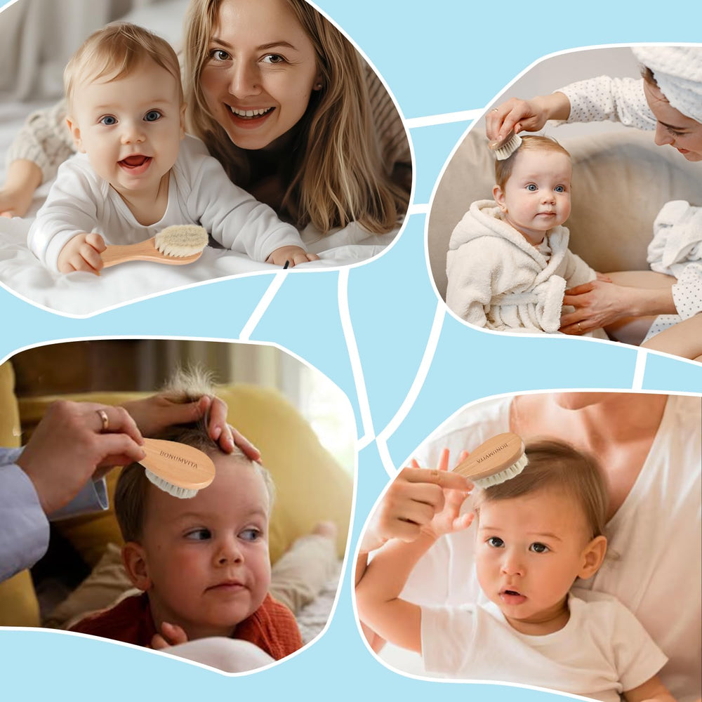 BONUMVITA baby grooming set supports easy morning routines
