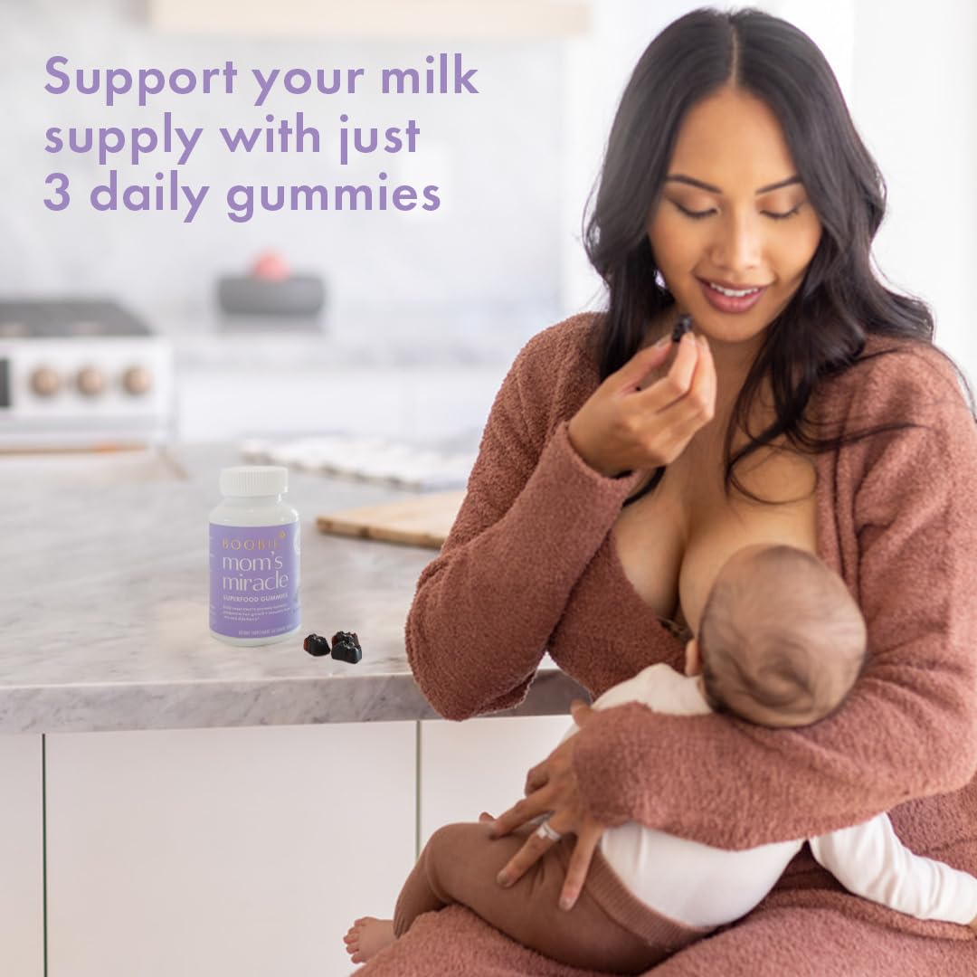 Boobie Bears serving plate scene suggests daily lactation snack ritual.