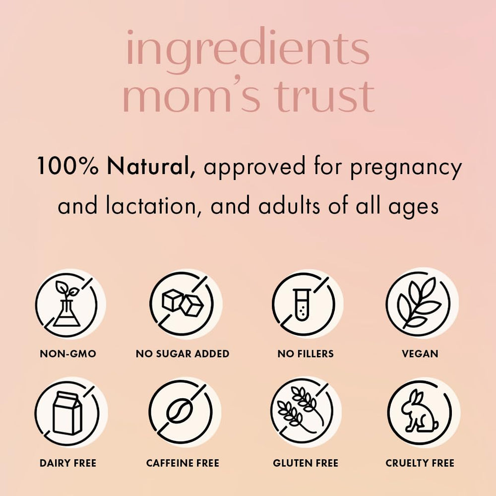 L-Glutamine and marshmallow root ingredients on packaging.