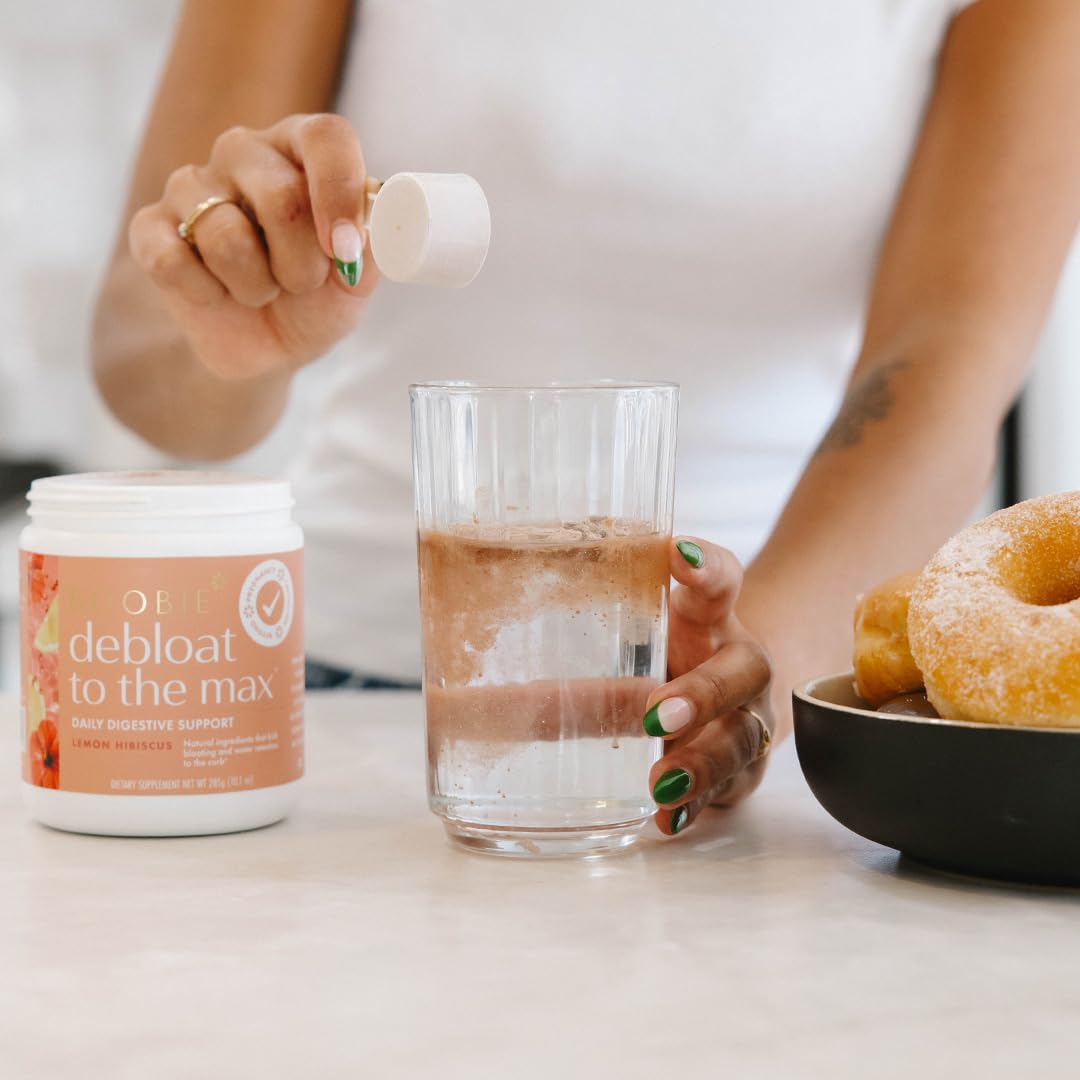 Stock bottle and scoop ready for daily use.