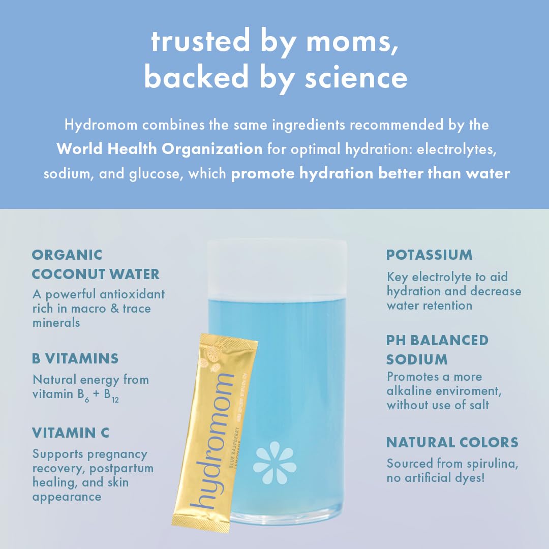 Boobie Hydromom created by health experts supports daily hydration.