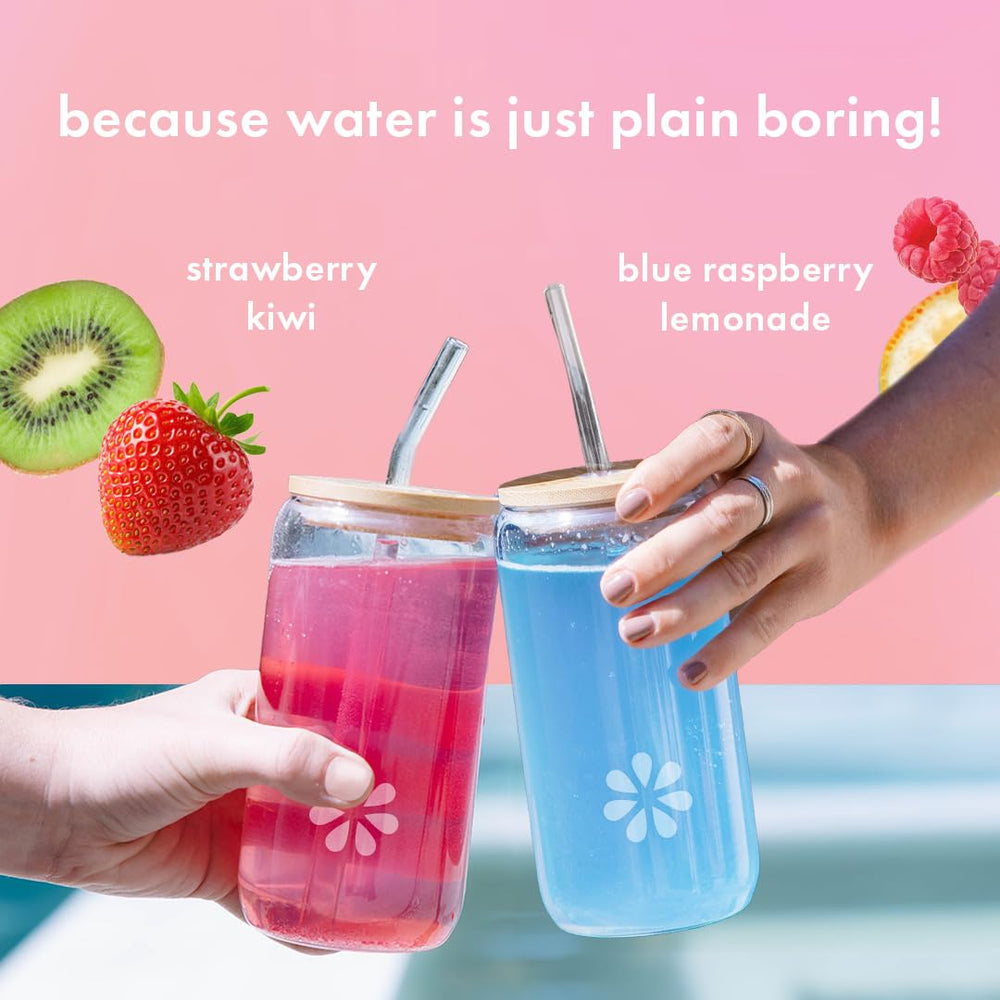 Boobie Hydromom sachet with strawberry kiwi flavor for a mom-friendly drink.