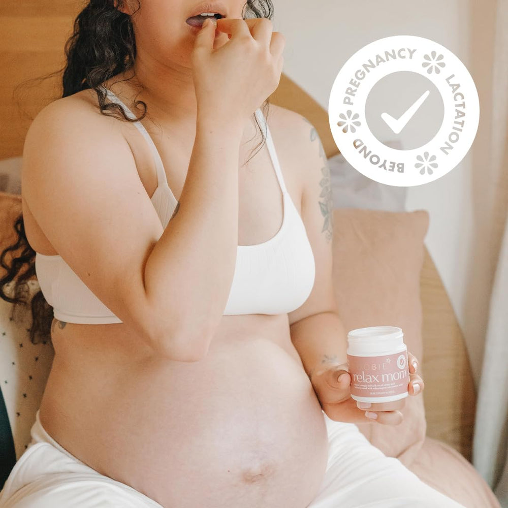 Evening routine with Boobie Relax Mom for calmer nights.