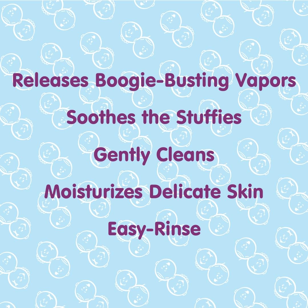 Plant and oat extracts in Boogie Kids Bubble Bath care for skin