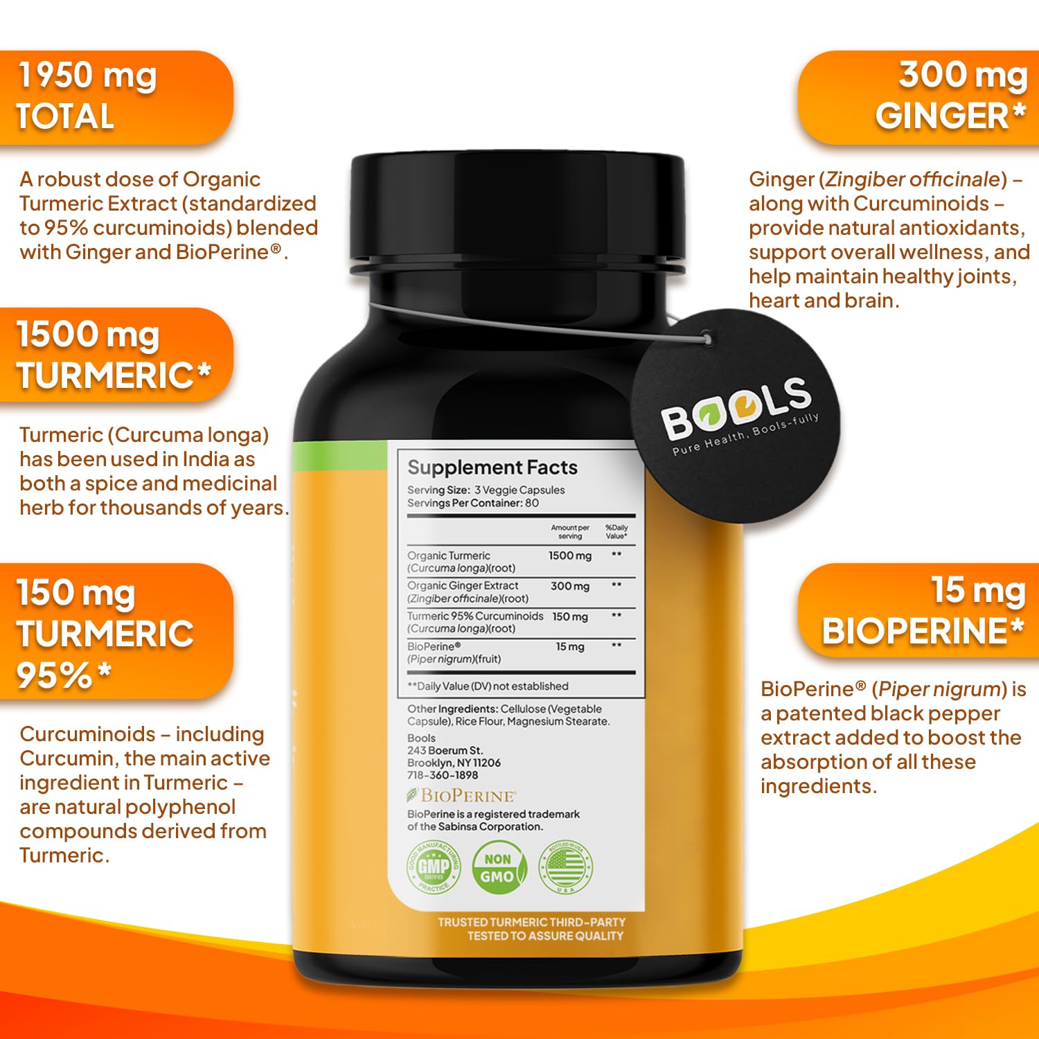 Bools cGMP-manufactured supplement ensures consistent quality.