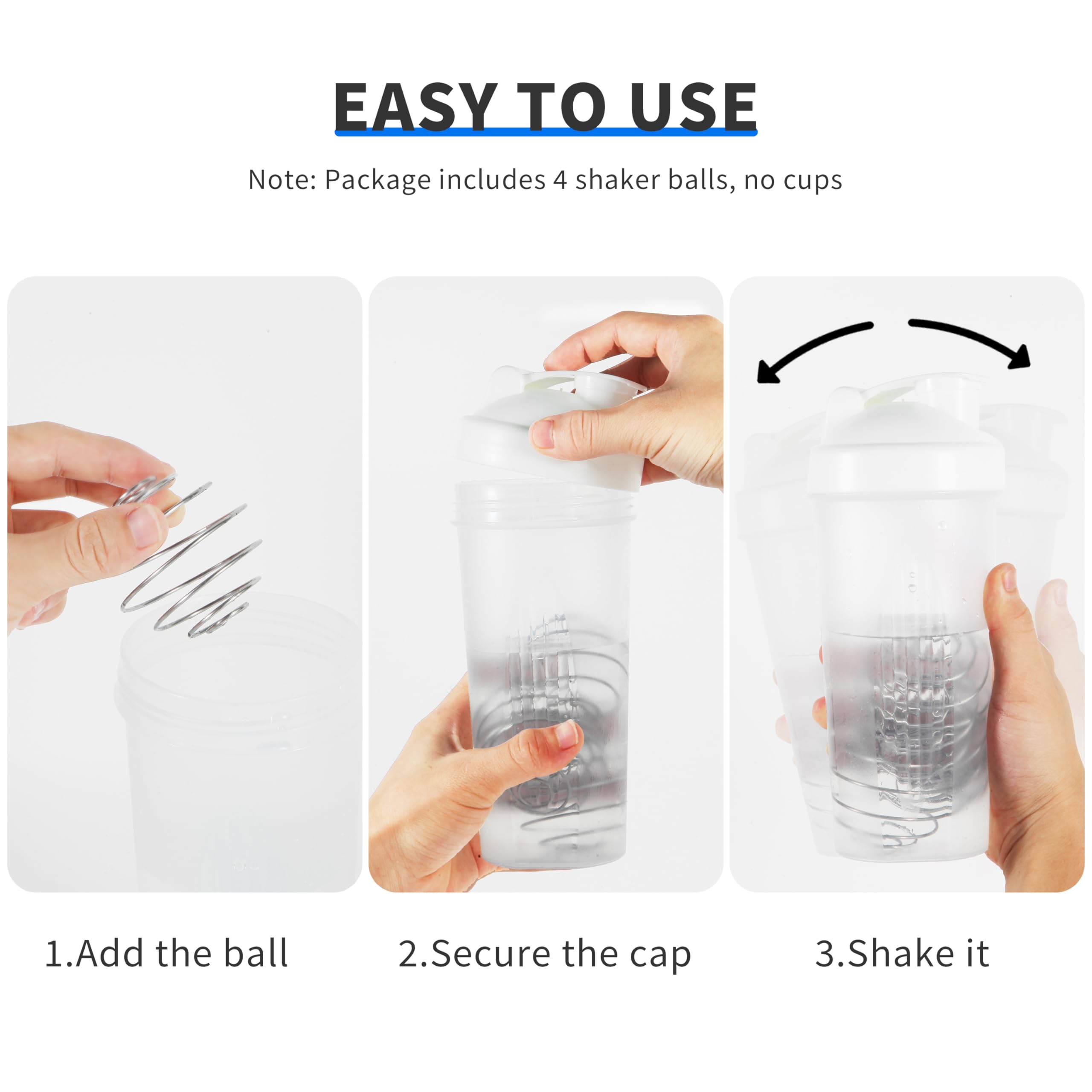 BooMetCheer 2.1-inch shaker ball delivering smooth shakes and reliable mixing