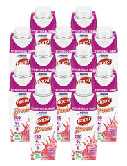 BOOST Breeze bottle pour shows easy on-the-go nutrition to fuel busy days