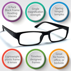 Boost Eyewear spring-loaded hinges provide flexible comfort for daily wear.