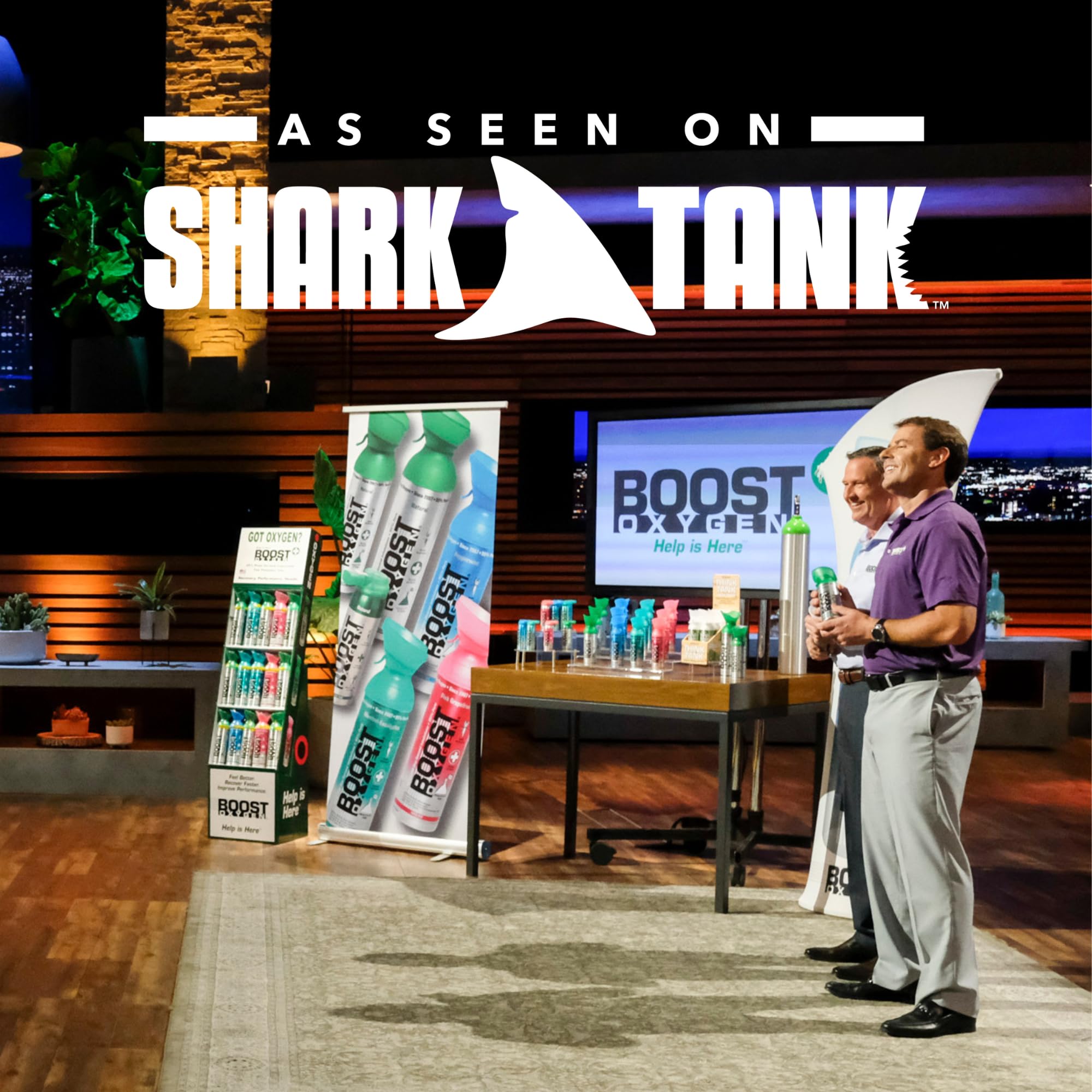 Boost Oxygen seen on Shark Tank, a trusted portable respiratory aid.