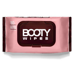 Booty Wipes large wipe pack front view for daily feminine hygiene.