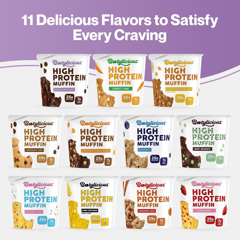 Bootylicious on-the-go snack pack demonstrating portable protein option.