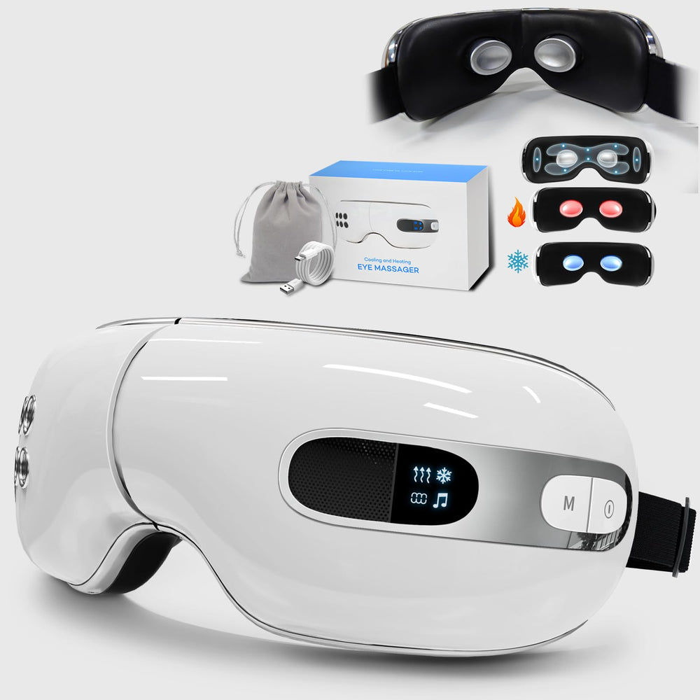 BOQUBOO Eye Massager folds to 180° for compact storage and easy transport.