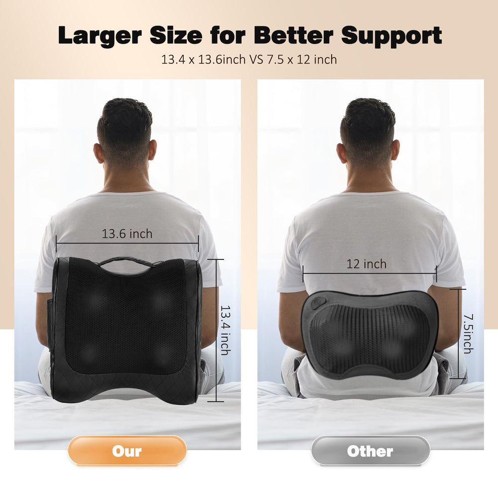 Boriwat massager includes a one-year warranty and replacement option
