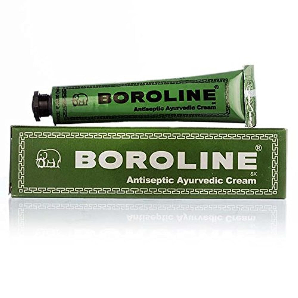 BOROLINE crema antiseptica ayurveda 20 g, uso diario para piel suave y cuidada