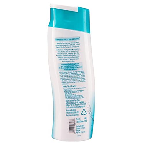 Packaging close-up of BOROPLUS powder highlighting Neem and Tulsi for gentle care.