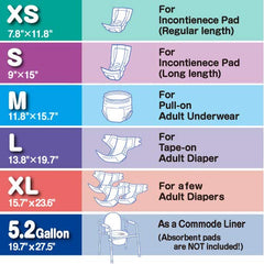 BOS bags being tied with a knot to seal in odors