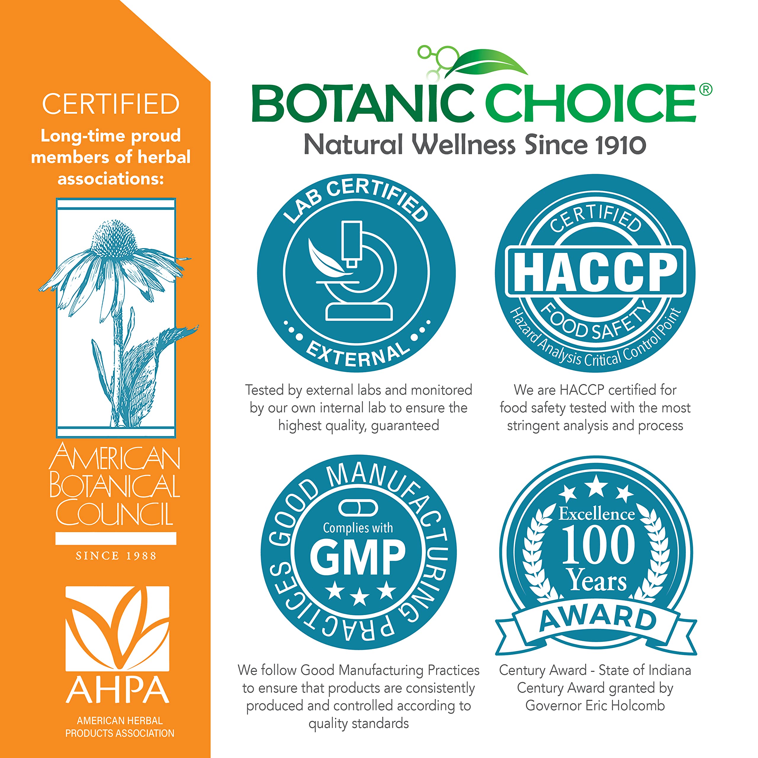Botanic Choice Oat Fiber ingredients highlighting natural nutrients from oats
