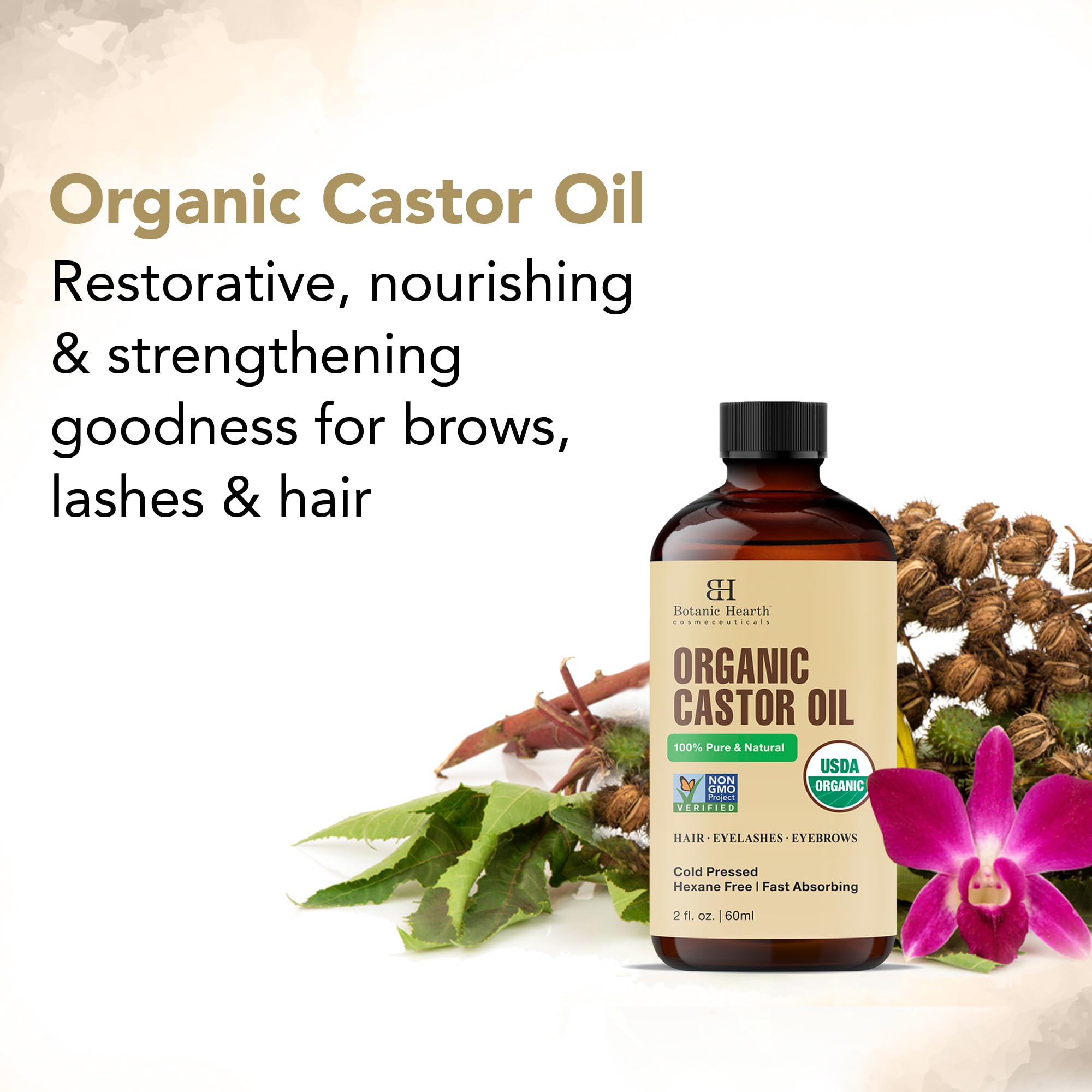 Botanic Hearth uso en cejas y pestañas para mayor densidad.