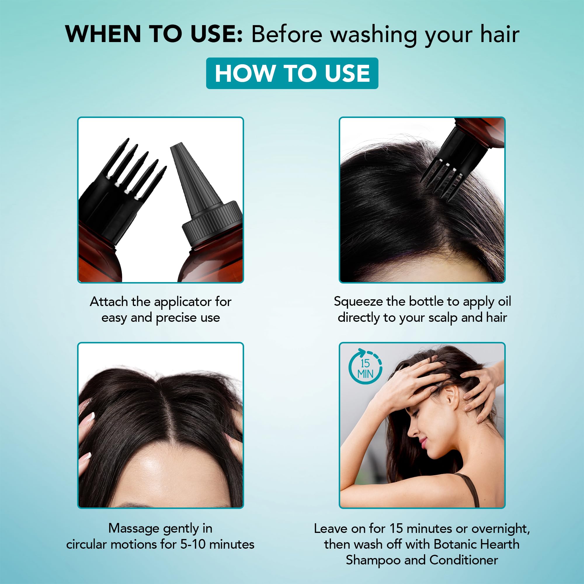 Suitable for all hair textures, from straight to coily