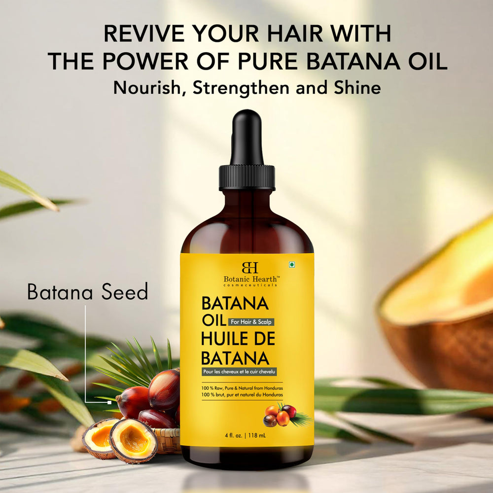 Botanic Hearth Batana Oil on nails and cuticles supports softness