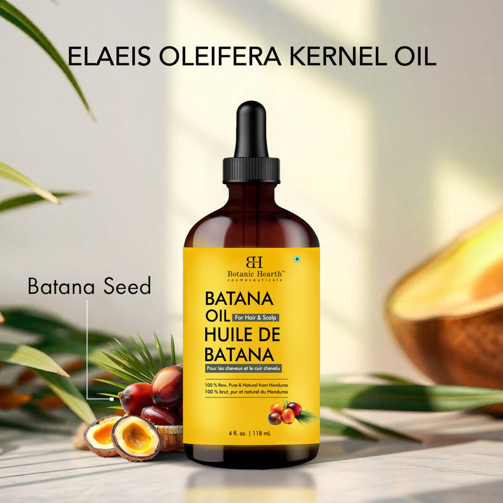 Botanic Hearth Batana Oil on scalp indicates balanced hydration
