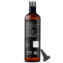 Comb applicator shown for even distribution and detangling ease