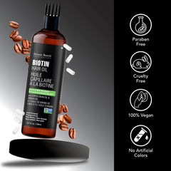 Cruelty-free logo signaling ethical, gentle hair care from Botanic Hearth