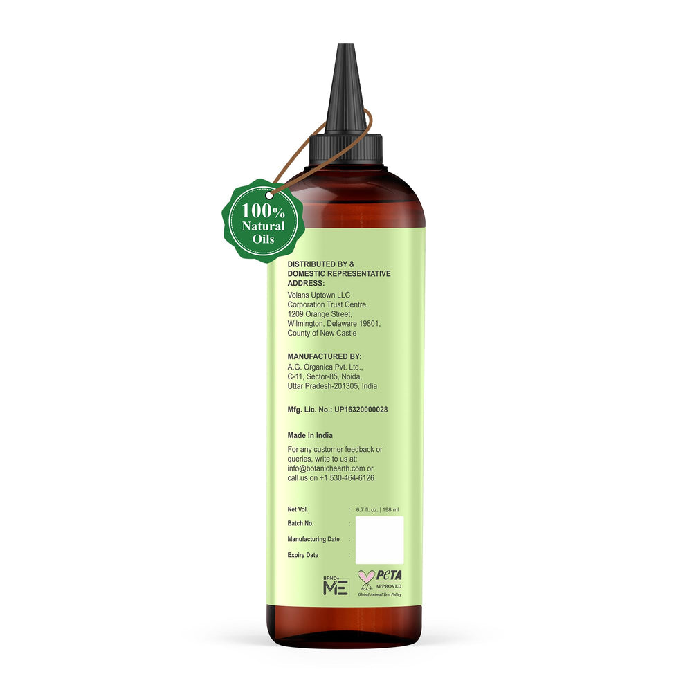 Botanic Hearth ingredients layout emphasizes nourishing oils.