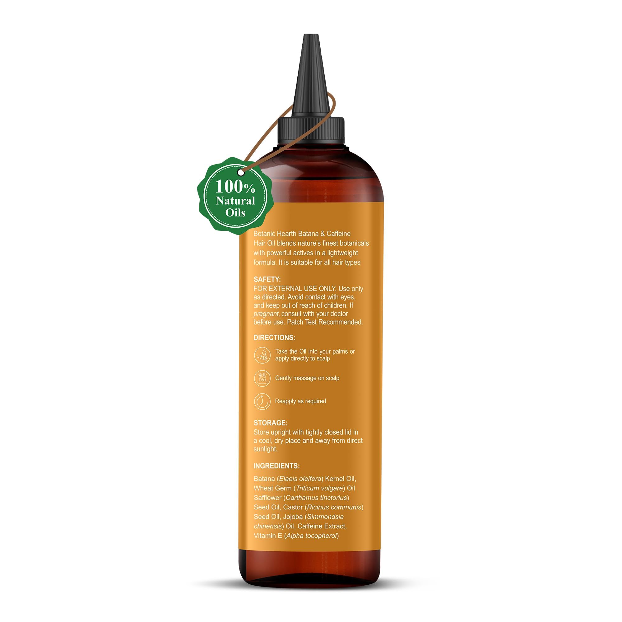 Botanic Hearth sulfate-free and paraben-free claim emphasizes gentle routine