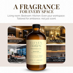Bougie 540 amberwood-notes diffuser oil adds warmth to spaces.