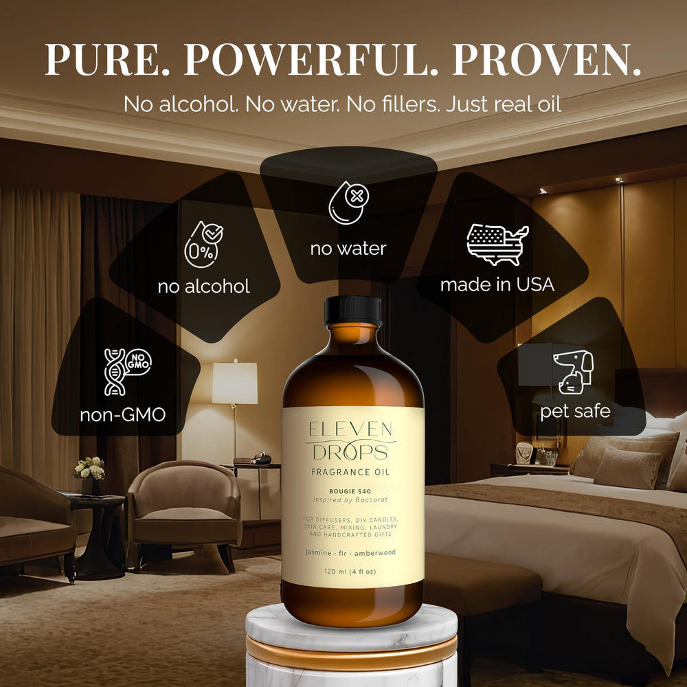 Bougie 540 enhances office or spa spaces with fragrance.