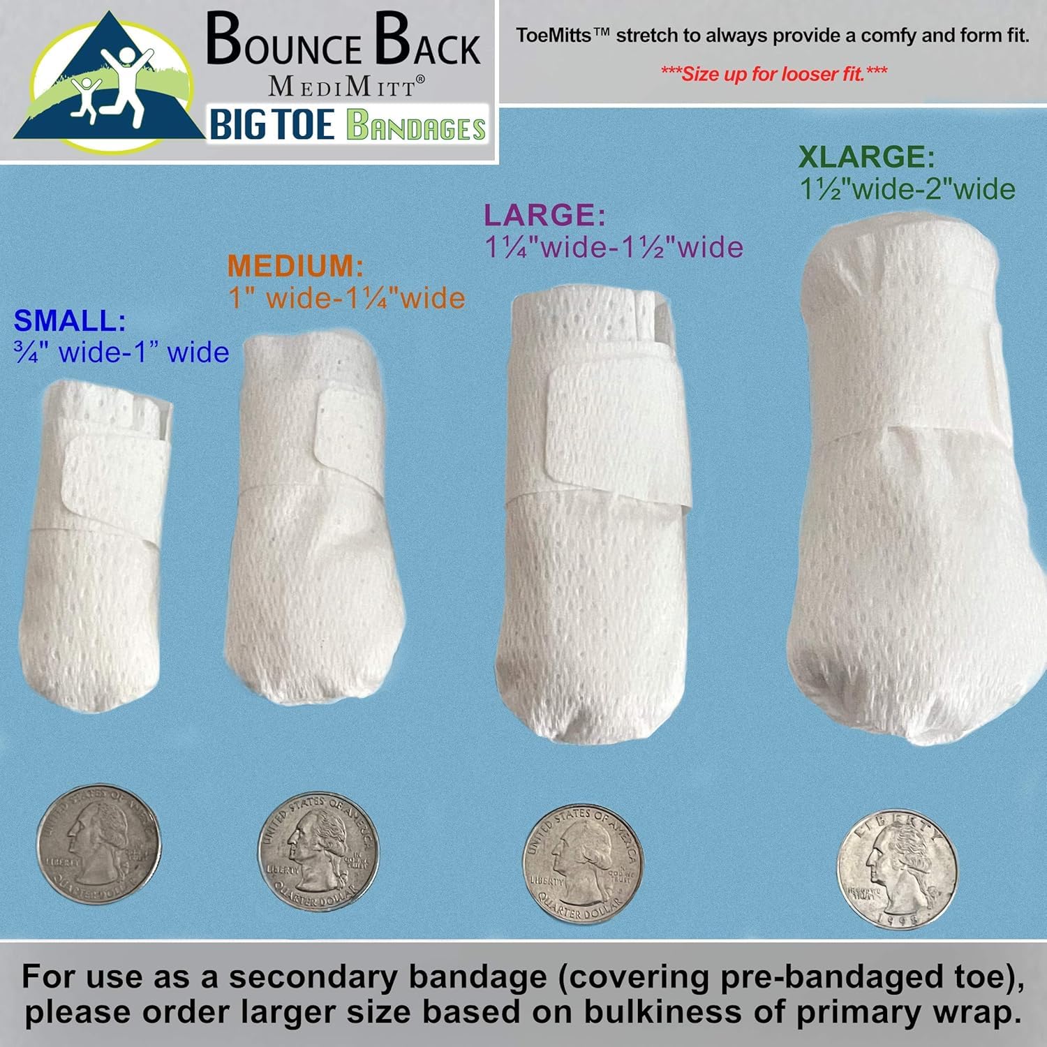 BounceBack MediMitt interior absorbent pad visible for ointment application.