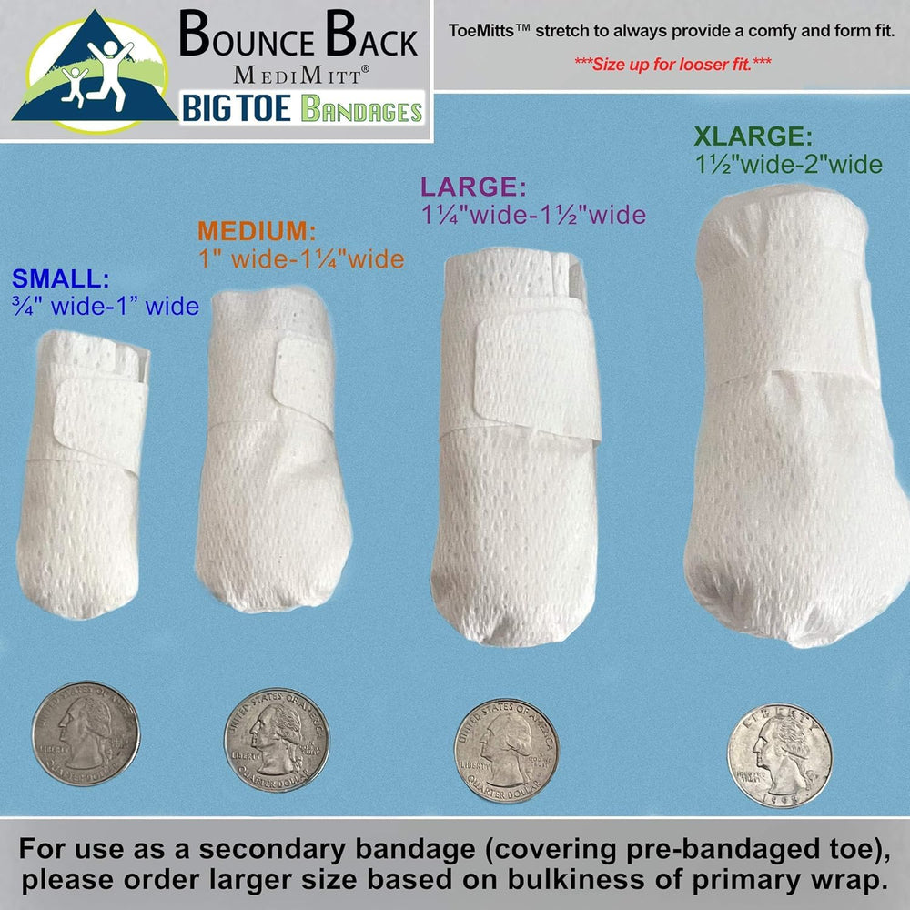 BounceBack MediMitt interior absorbent pad visible for ointment application.