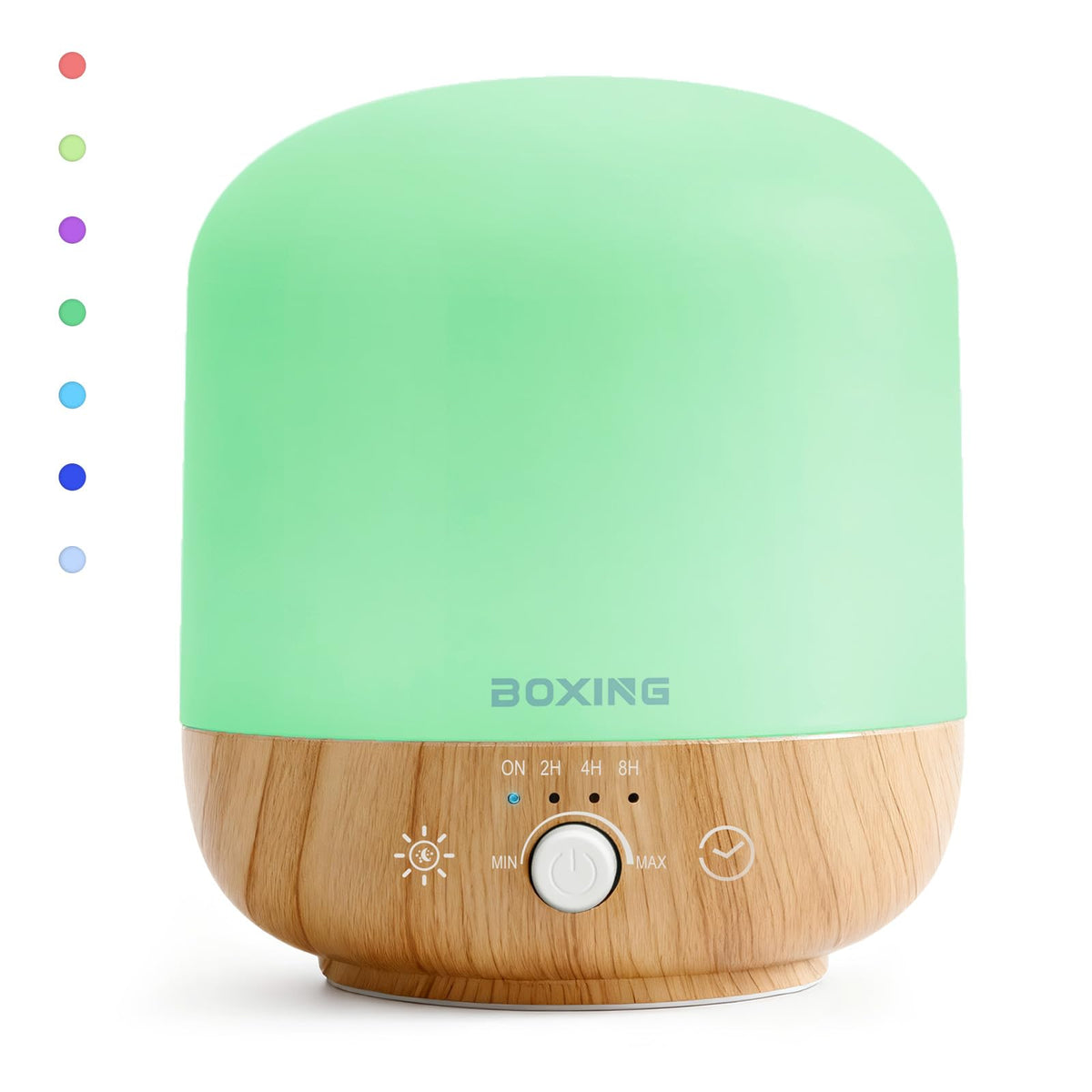 Boxing 300ml diffuser mist fills the room with a gentle aroma.