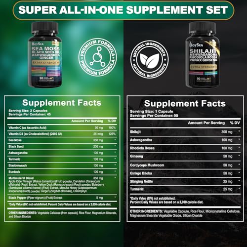 Boysea Shilajit capsules close-up highlights premium capsule quality.