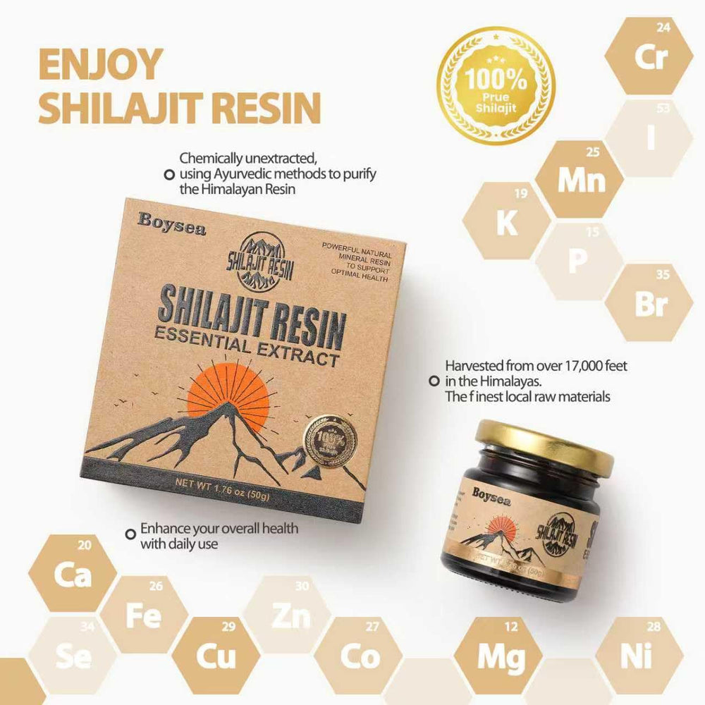 Boysea Shilajit for men and women supports a versatile daily routine.