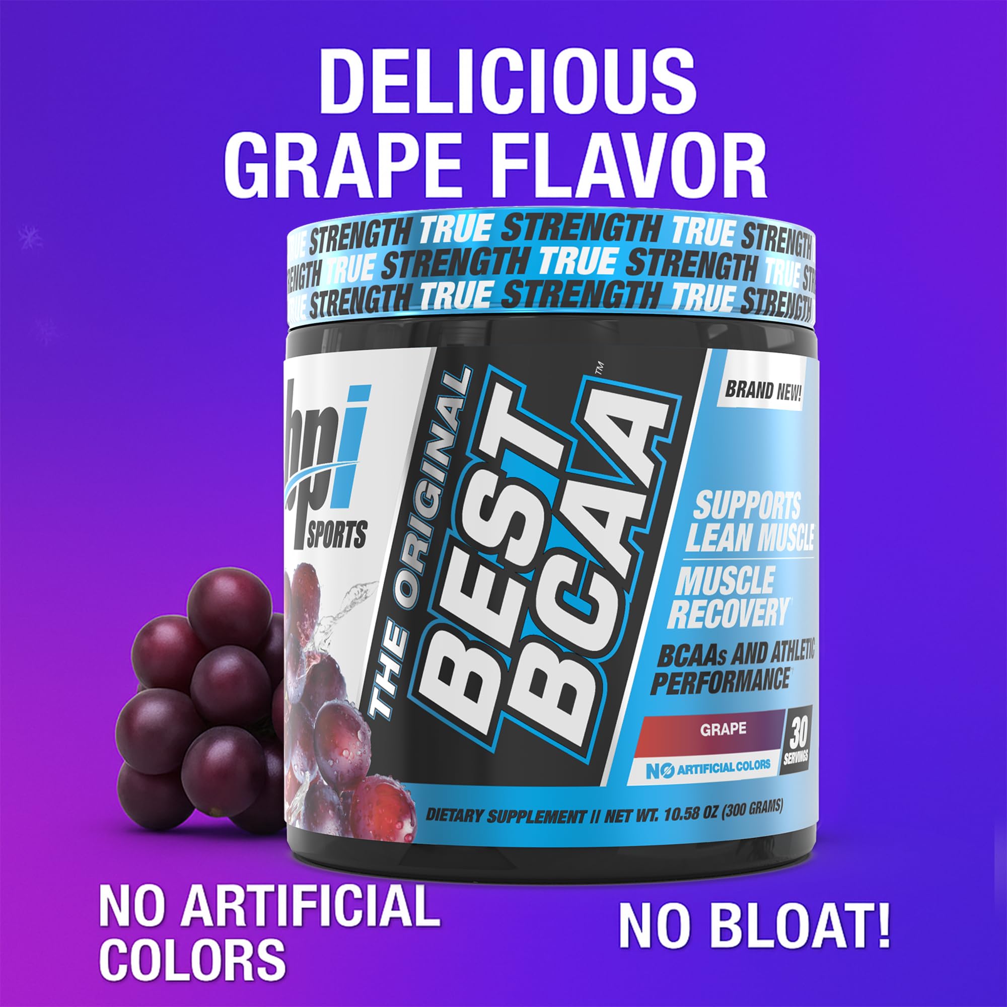 BPI Best BCAA scoop pouring into water for quick recovery.