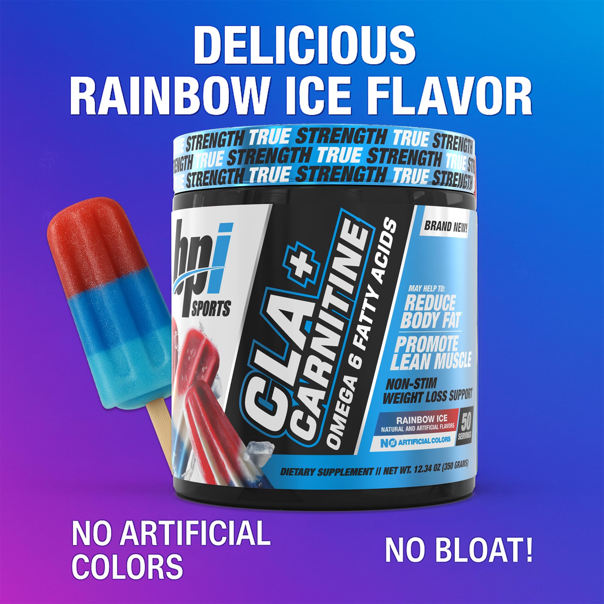 BPI Sports CLA+Carnitine powder dissolving easily in cold water