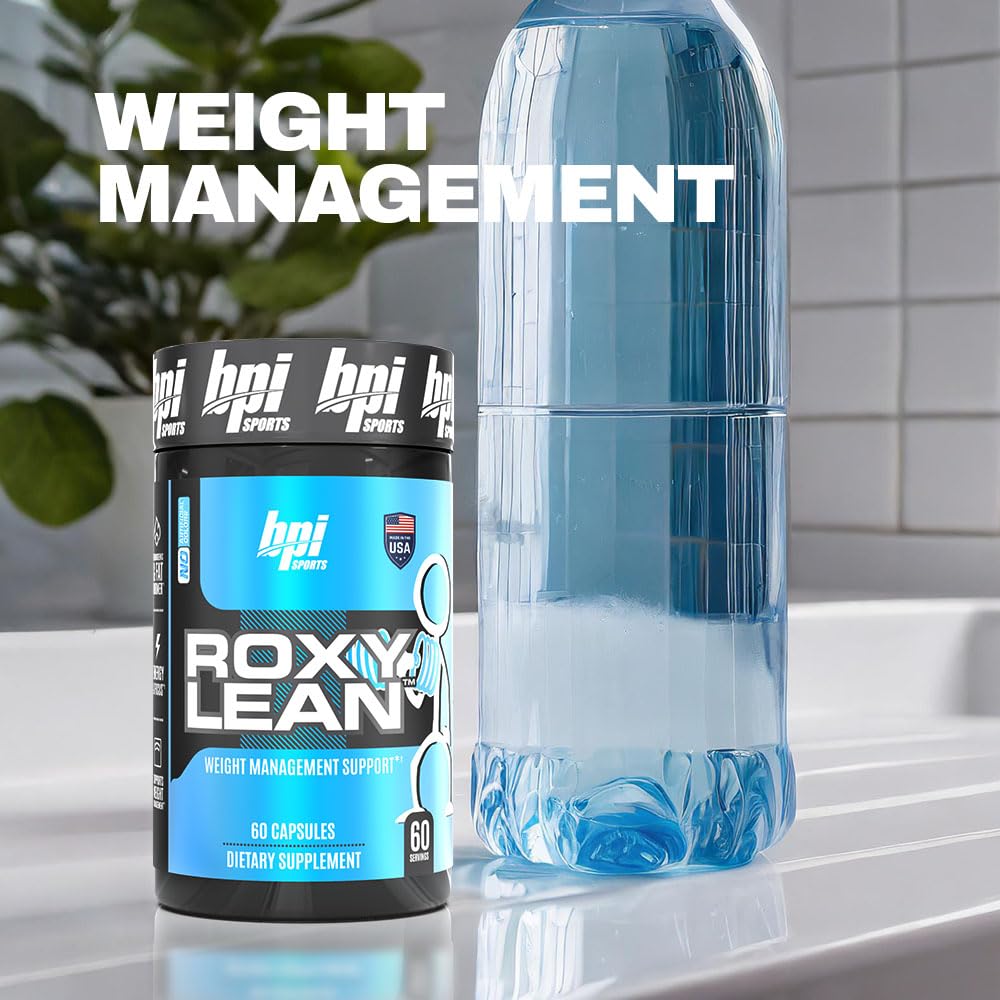 Roxylean bottle design and packaging in lifestyle context