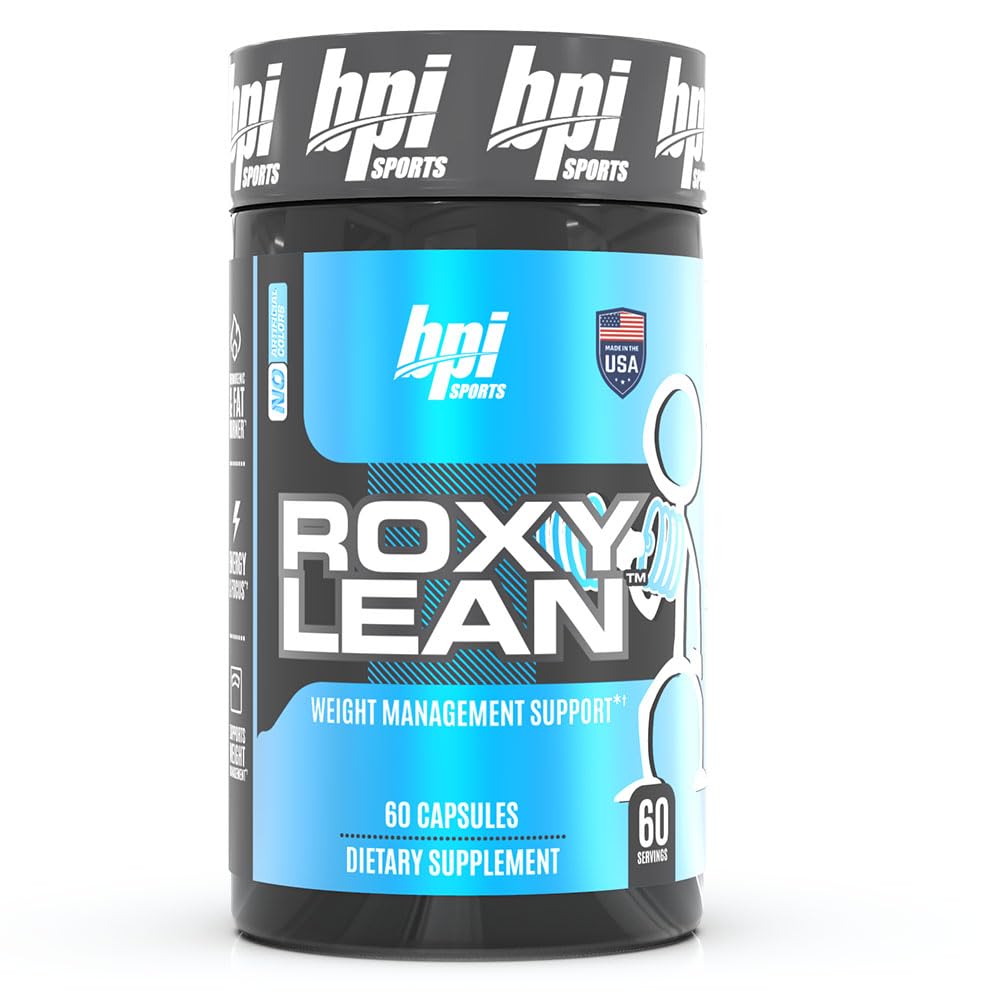 BPI Sports Roxylean bottle close-up showing label for quick reference