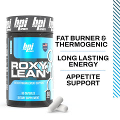 Roxylean label front with key ingredients highlighted for informed use