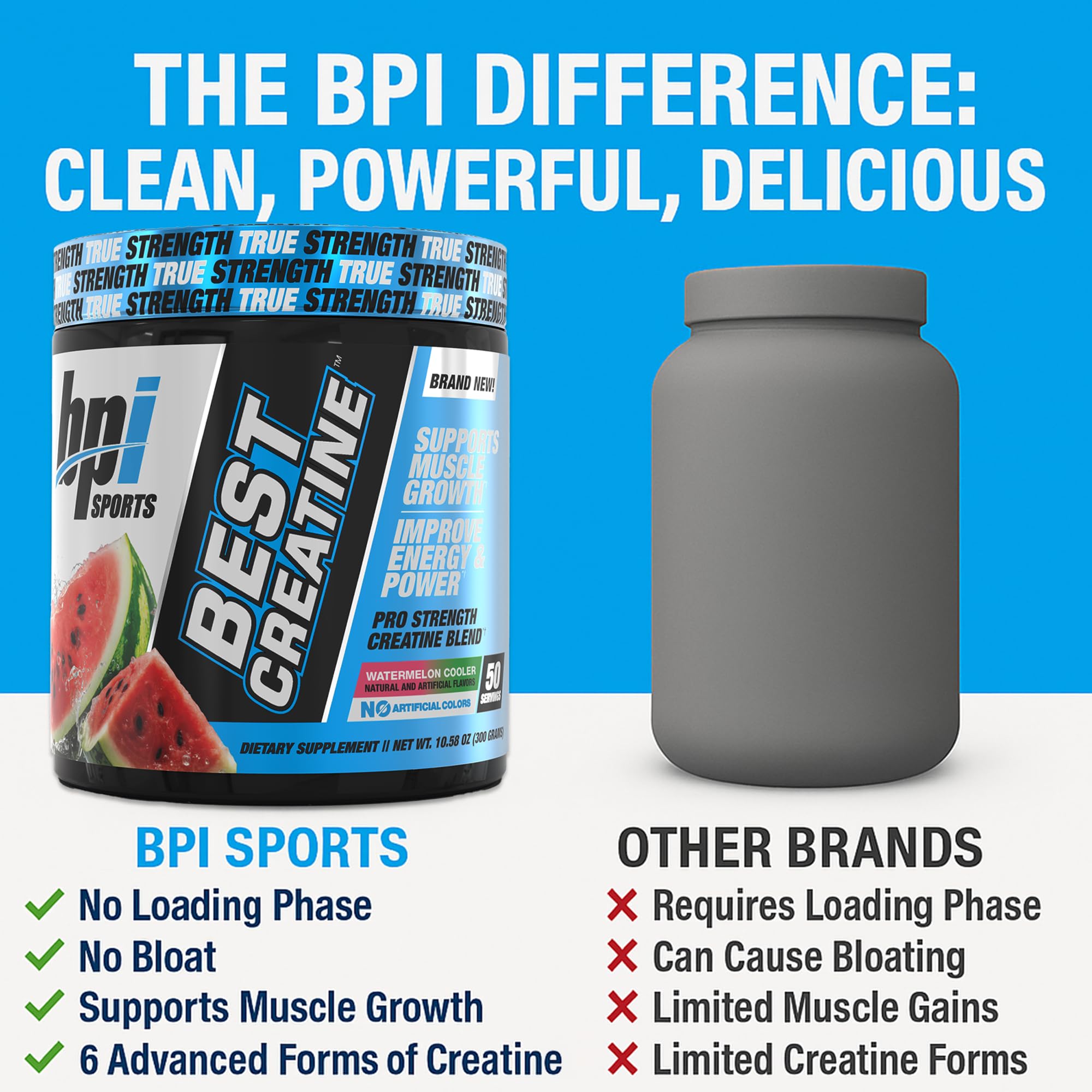 BPI Sports Best Creatine shaker with powder ready for workout hydration.