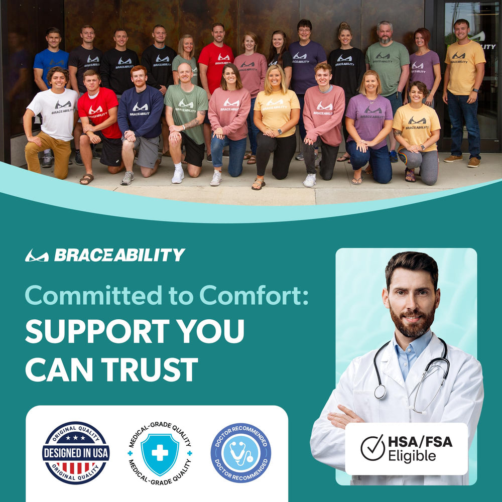 BraceAbility medias relajacion-circulacion, diseño que favorece el flujo sanguineo