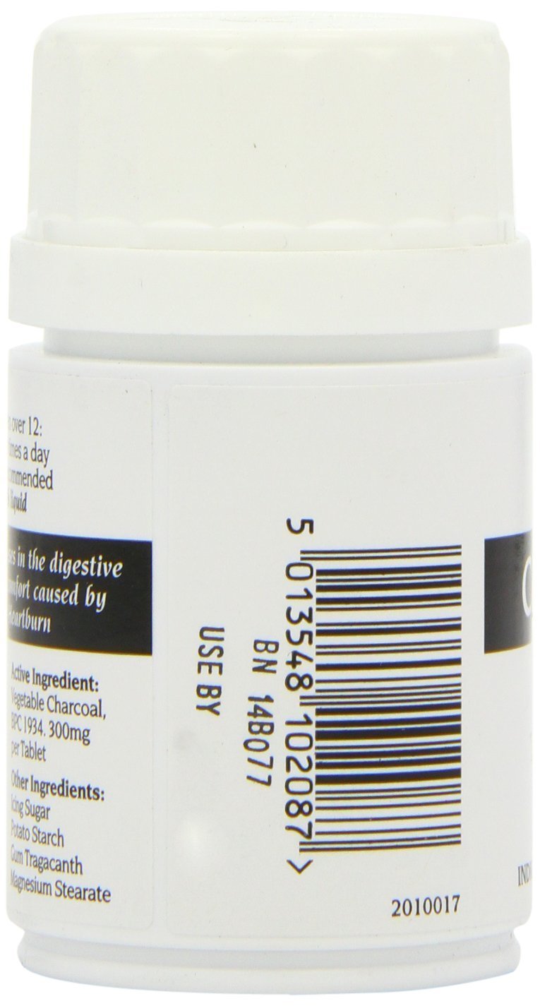 Bragg Charcoal 300mg made-in-uk pack image emphasizing UK manufacturing and purity.