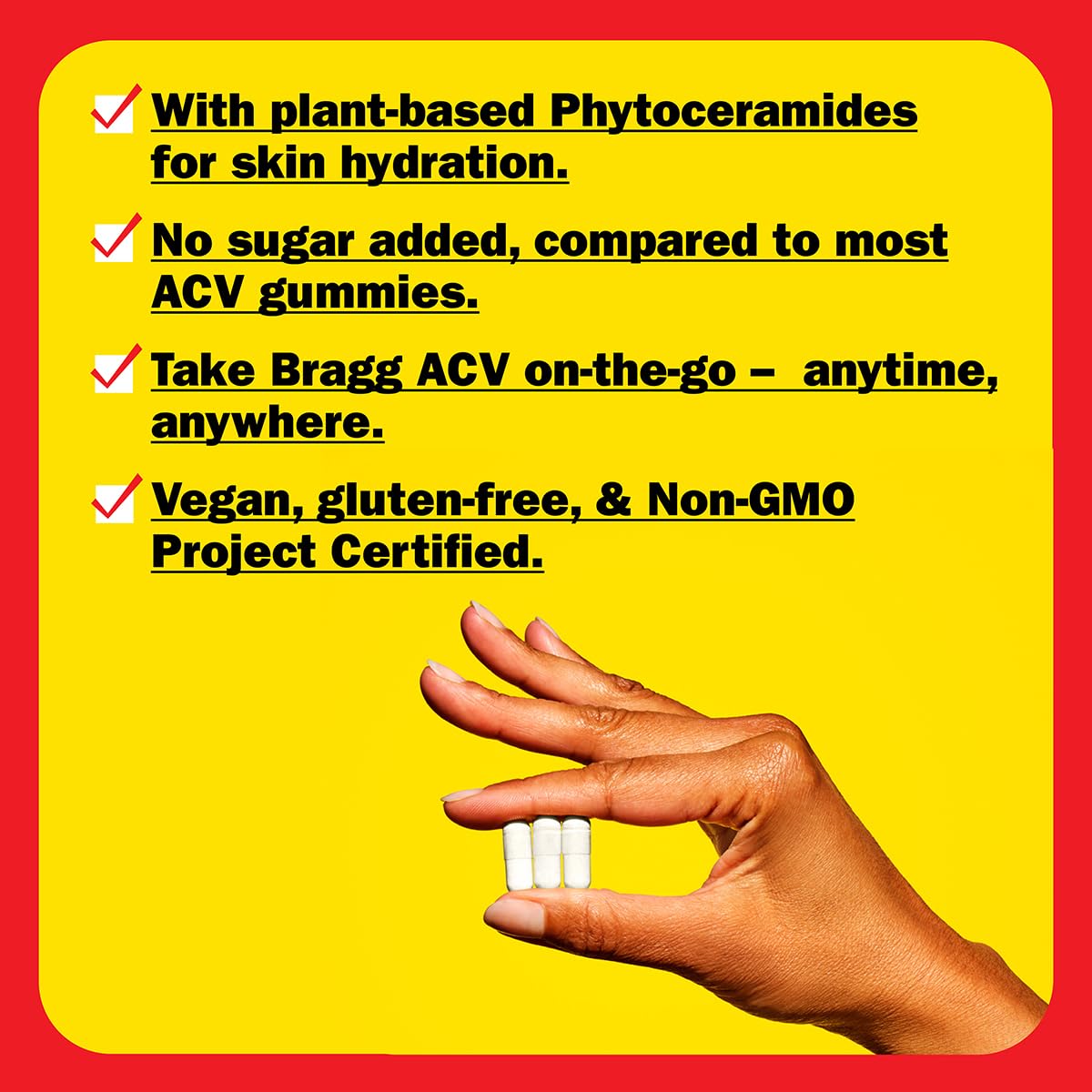 Bragg Renew label highlights phytoceramides from wheat seeds for moisture.