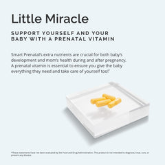 BrainMD Dr Amen Smart Prenatal label showing purity and quality indicators