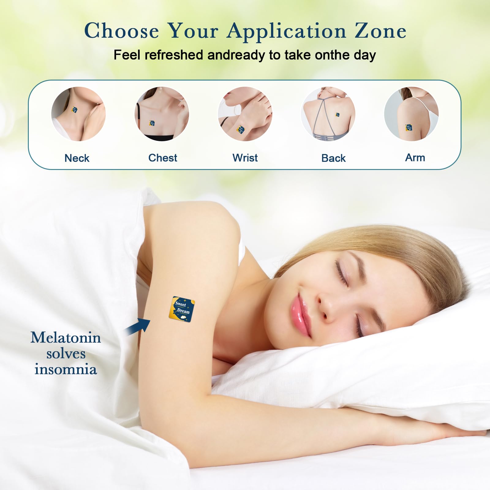 BRAMHO Sleep Patch 60-count pack emphasizes value for a consistent nightly routine
