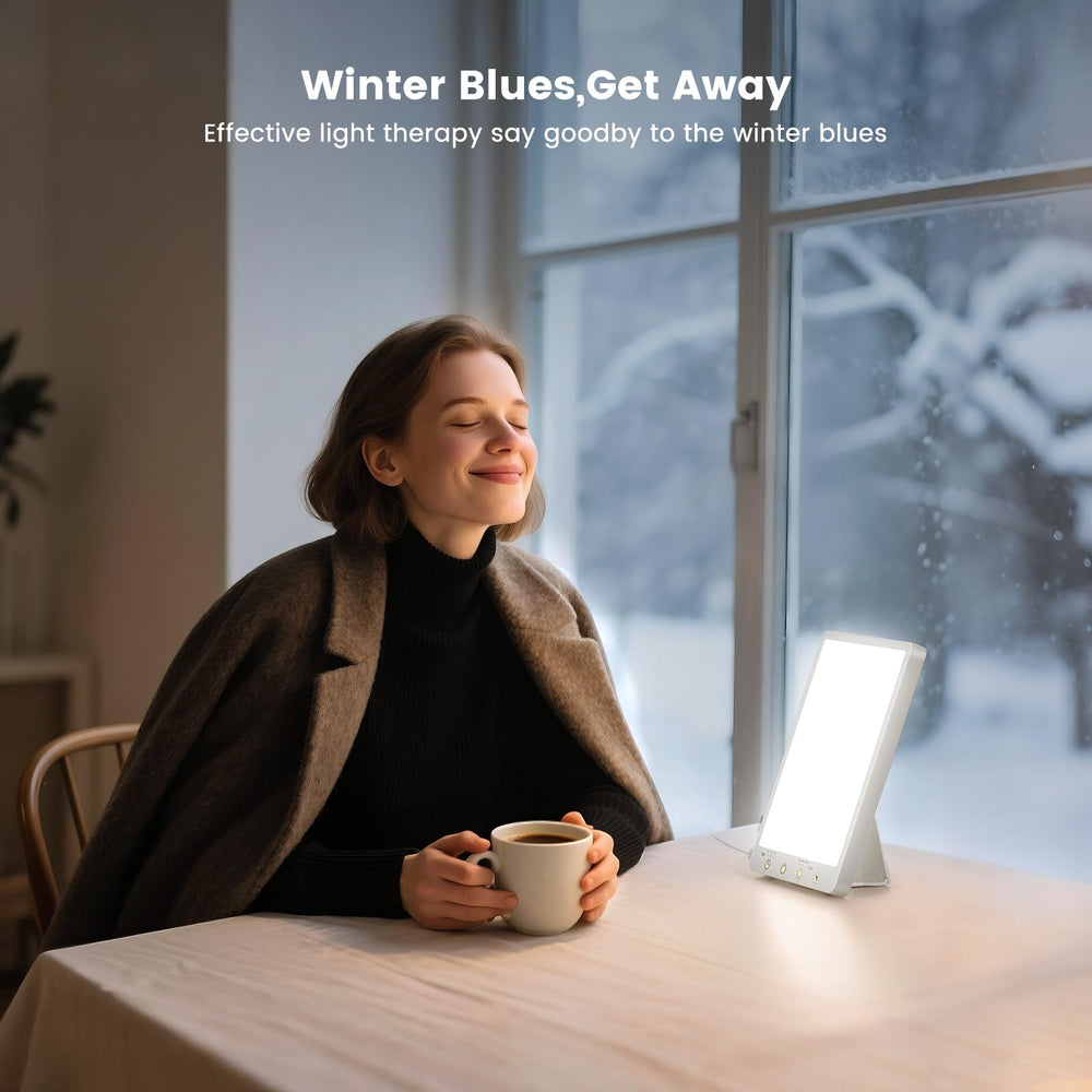 BRAND SET Light Therapy Lamp gift-ready packaging for thoughtful gifting.