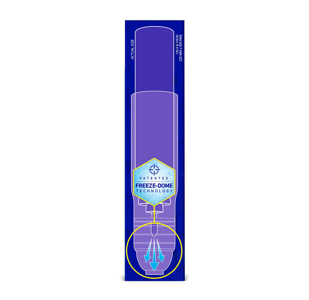 Brand Wart Remover Freeze packaging highlighting eight applications for ongoing care.